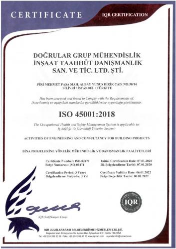 DOĞRULAR ISO 45001